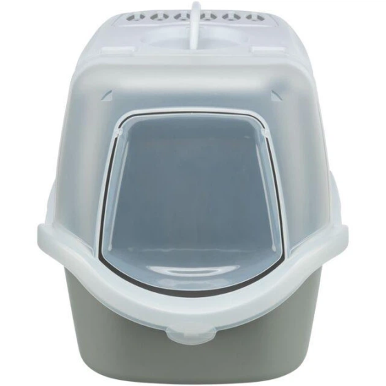Закритий туалет для котів Trixie Vico Open Top (Триксі) 40х40х56 см Сірий Запоріжжя