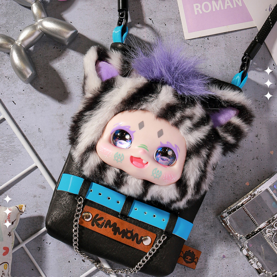 Крос-боді сумка Pop Top Kimmon 556114 застібка-магніт у вигляді обличчя Вінниця - фото 8