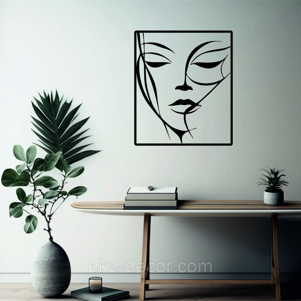 Декоративне настінне 3D Панно «Жіночий Образ», Декор на стіну з об'ємом Київ - фото 6