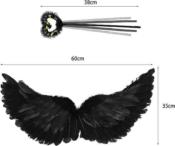 Дитячий костюм Чорні Крила 29643 Луцьк