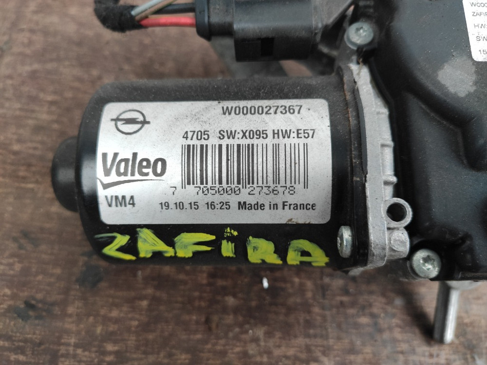 Моторчик склоочисника передній лівий Opel Zafira C 2012-2019 (W000027367) Ковель - фото 2