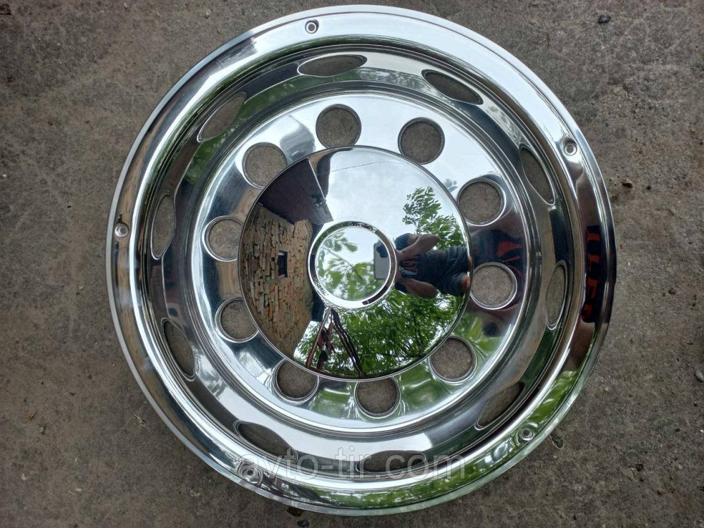 Ковпак колеса глибокий задній 22.5 (нержавійка) ведуча вісь Ковпак колеса 22.5 Ковпак 22.5 Луцк - изображение 6