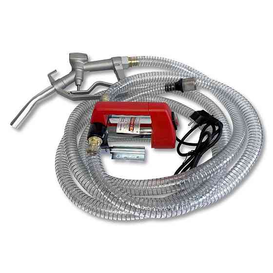 Установка для перекачування дизеля REWOLT RE SL002B-220V (насос, паливний пістолет, шланги) 220в 50л/хв Чернігів