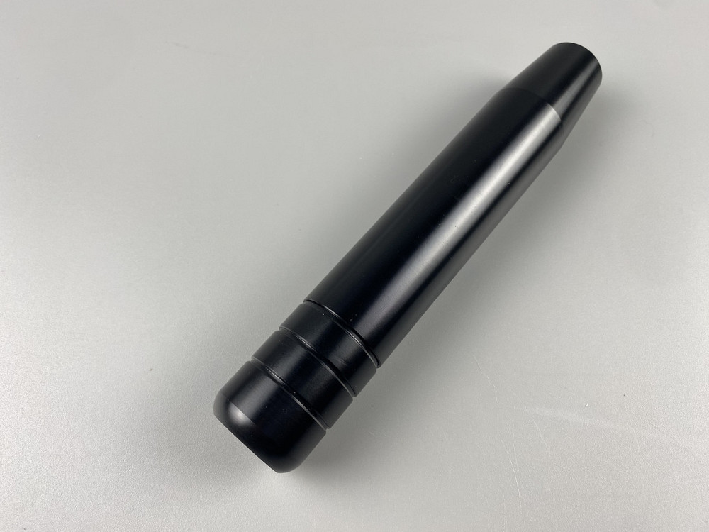 Насадка для важеля КПП чорна 13 см, ергономічна ручка для коробки передач із 3 універсальними штуцерами Мукачево - фото 8