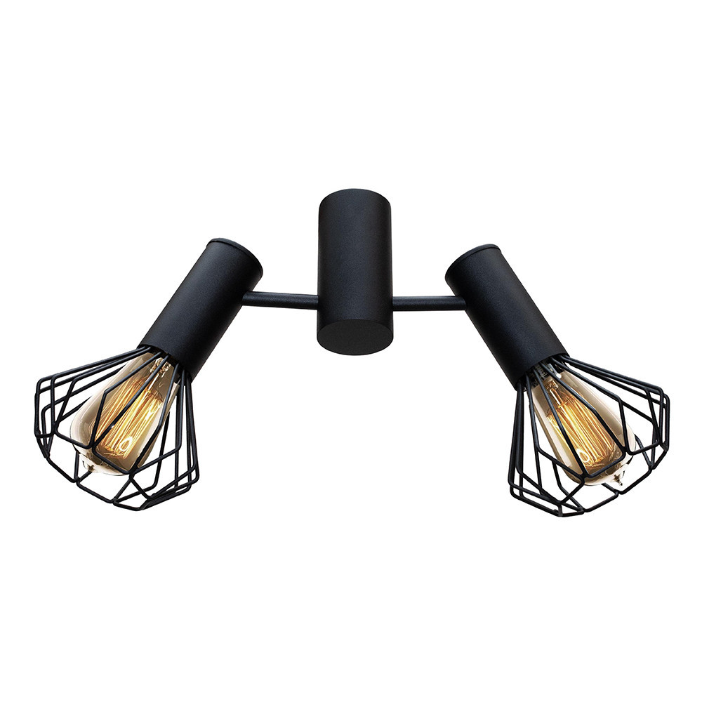 Люстра потолочная MSK Electric Diadem под две лампы Е27 NL 22154-2 BK Одесса - изображение 3