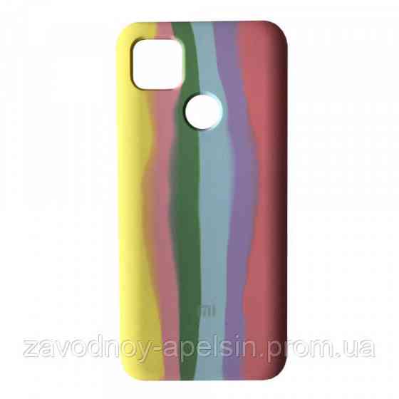 Xiaomi Redmi 9C 10A Чехол микрофибра Rainbow (радуга) Одесса