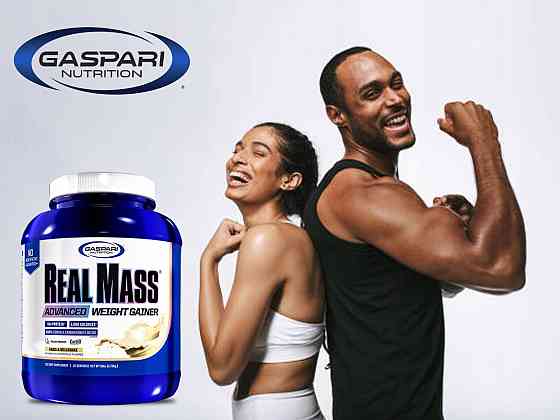 Гейнер Gaspari Nutrition Real mass 2270 g (Vanilla) Луцьк