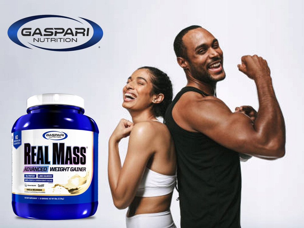 Гейнер Gaspari Nutrition Real mass 2270 g (Vanilla) Луцьк - фото 2