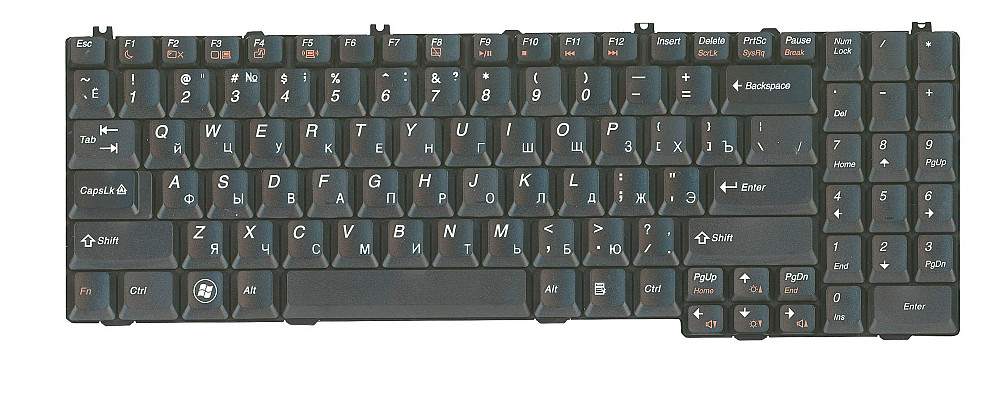 Клавиатура для ноутбука Lenovo (G550) Black, RU Вінниця - фото 2