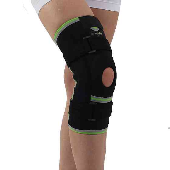 Бандаж на коліно з бічними пружинами та ременями ORTHOPEDICS MEDICAL SMT2103 наколінник неопреновий Розмір XL Кам'янець-Подільський