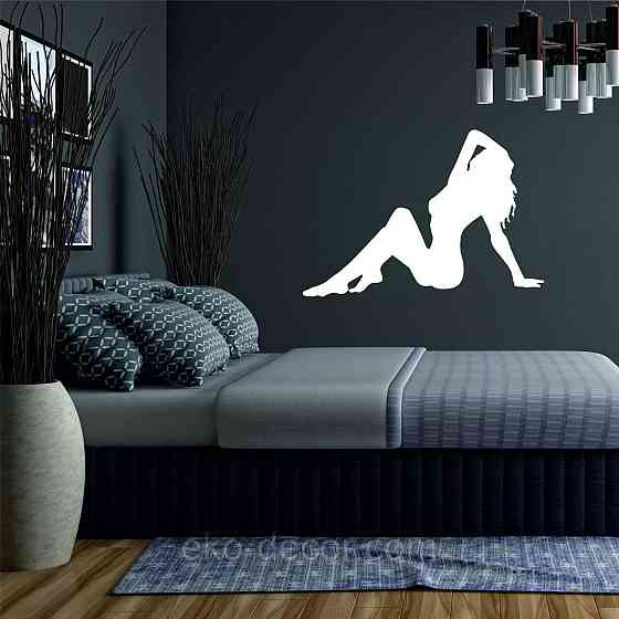 Декоративное настенное Панно «Стриптиз», Декор на стену 70*48 см, Белый Киев