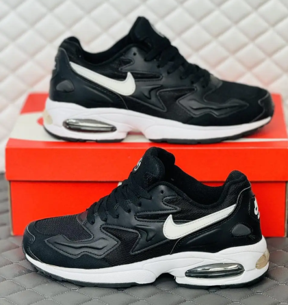 Чоловічі Чорні Термо Кросівки Nike 90 Air Max 2 Шкіряні Найк Єврозима (розміри: 42,43,44) Відео Огляд Дніпро