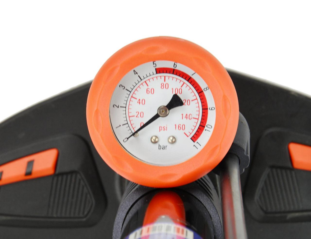 Насос ручний велосипеда "GeKo" premium з манометром 38х520 мм Київ - фото 2