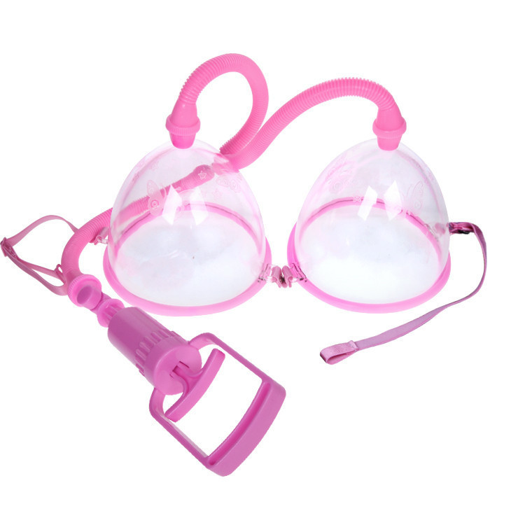 Вакуумна помпа для грудей - Breast Pump Enlarge With Twin Cups Sex Aura Київ - фото 2