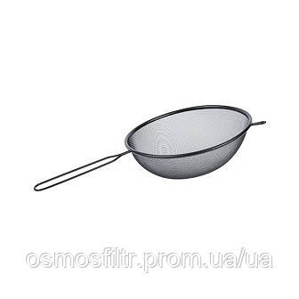 Сито кухонне Blackline O 20 см з нерж сталі, з порошковим покриттям, чорне Киев - изображение 1