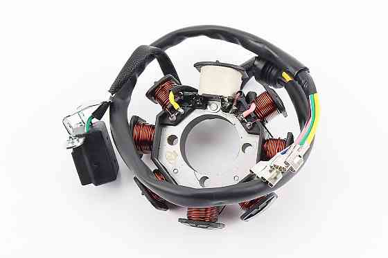 Статор магнето (генератора) (8 котушок "5 проводів"), (d=88,5мм) Бершадь