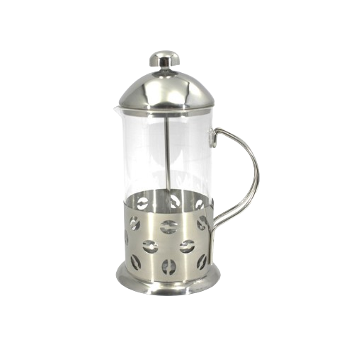 Френч-прес для чаю Зерна 800мл скло/нержавіюча сталь HT04-P800 Interos Житомир - изображение 1