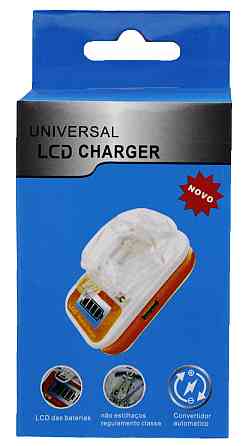 Зарядное устройство адаптер Universal LCD Charger, жабка, краб Днепр