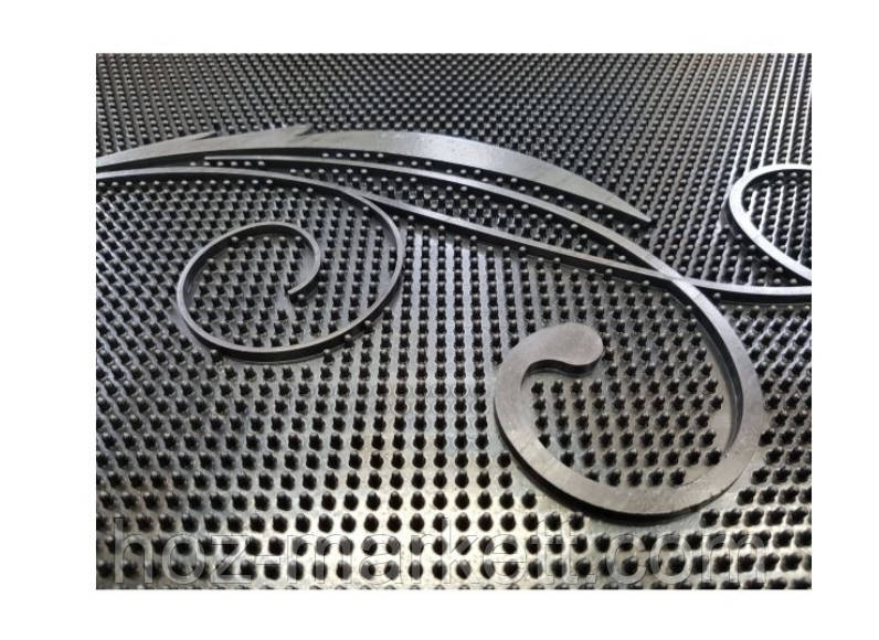 Резиновый коврик Волна 73.5 см х 44 см черный Харьков - изображение 5