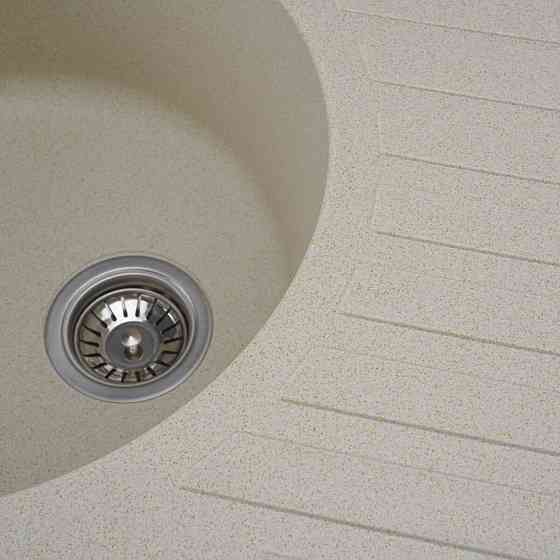 VALESO Гранітна мийка для кухні VALESO LIRA 7750 матова Пісок Коломия