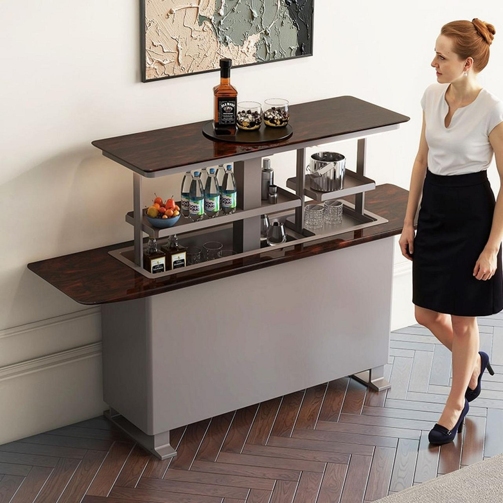 Умный сервант (шкаф) со встроенным холодильником Primst CB150 (150 литров, Wood) Киев - изображение 2