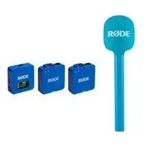 Микрофон RODE Wireless GO III COBALT + Interview GO BLUE za 1 zł - Zestaw Wireless Киев - изображение 1