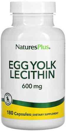 Лецитин яичный Nature's Plus Egg Yolk Lecithin 300 мг 180 капсул Киев