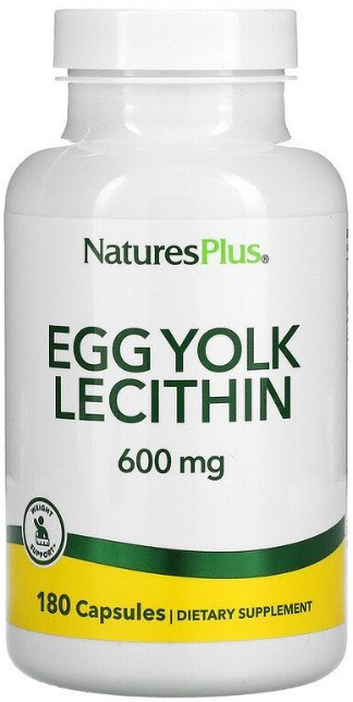 Лецитин яичный Nature's Plus Egg Yolk Lecithin 300 мг 180 капсул Киев - изображение 1