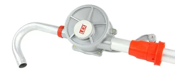 Ручний насос LEX LXFPA125, алюміній, для заправки пального і мастила, Чехія Львів