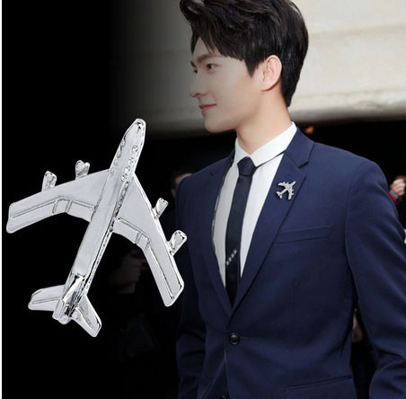 Брошка для мужчины 2019 Самолет Киев - изображение 1