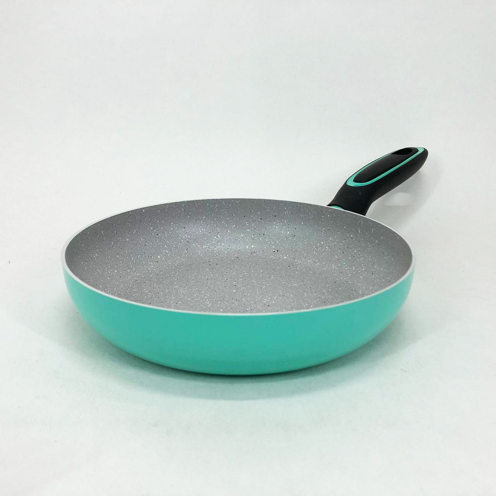 Сковорода з товстим дном, Зручна сковорода для щоденного використання, Сковороди без масла HT-62 Львів - фото 13