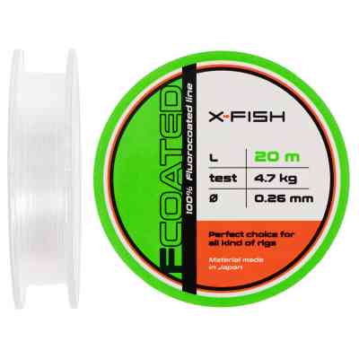 Флюорокарбон X-Fish FCoated 20m 0.26mm 4.7kg (1917.01.45) Вінниця