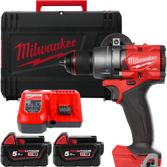 Акумуляторний дриль-шурупокрут, крут. мом. 158 Нм, M18 FDD3-502X MILWAUKEE 4933479863 (+2 акумулятори, Одеса