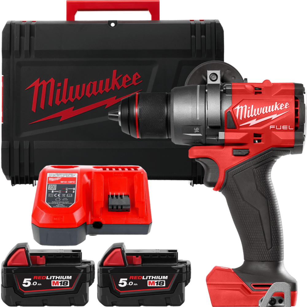 Аккумуляторная дрель-шуруповерт, крут. мом. 158 Нм, M18 FDD3-502X MILWAUKEE 4933479863 (+2 акумулятори, Одесса - изображение 1