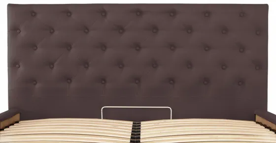 Кровать Двуспальная Coventry Comfort 180 х 200 см Fly 2231 С подъемным механизмом и нишей для белья Темно-коричневый Киев