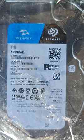 Жорсткий Диск 8 TB Seagate SkyHawk, Iron Wolf. Barracuda 8TB. Київ