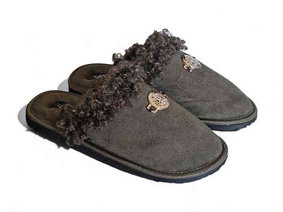 Тапочки женские закрытые PaGo 39 размер 24 см Хаки Одесса