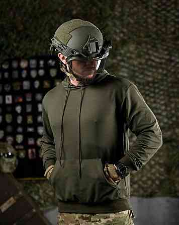 Тактическая худи MAKLIN  молодость олива ДЛ7045 Одесса