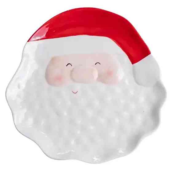 Блюдо сервірувальне новорічне Santa Claus 21*21,5 см з порцеляни CR-1-32 Київ