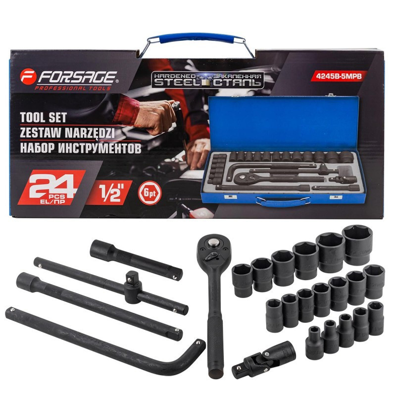 Набір інструментів 24 предмета 1/2