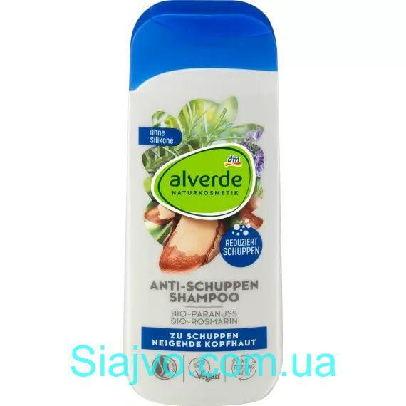 Шампунь проти лупи alverde, 200 мл (Німеччина) alverde NATURKOSMETIK Shampoo Anti-Schuppen, 200 ml Львів - фото 1