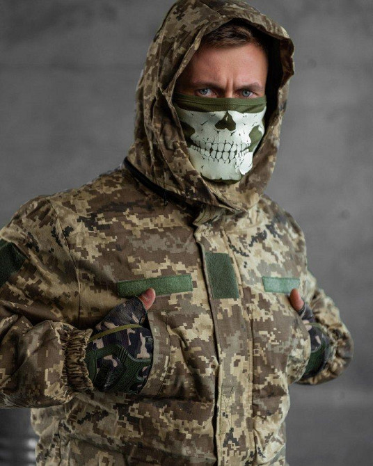 Бушлат мужской военный армейский пиксель теплый XXL Киев - изображение 10