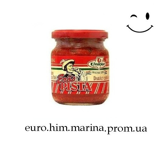 Перец рубленый univer Eros Pista 200г Венгерский острый соус Виноградов - изображение 1