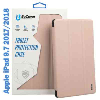 Чохол до планшета BeCover Tri Fold Soft TPU Silicone Apple iPad 9.7 2017/2018 A1822/A1823/A1893/A1954 Pink (708513) Вінниця