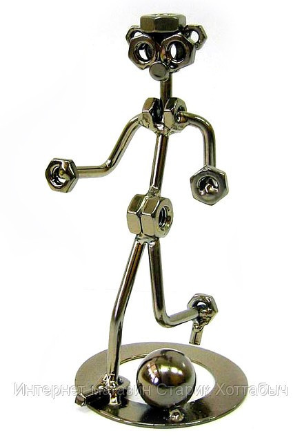 Фігурка Футболіст техно-арт Київ - фото 1