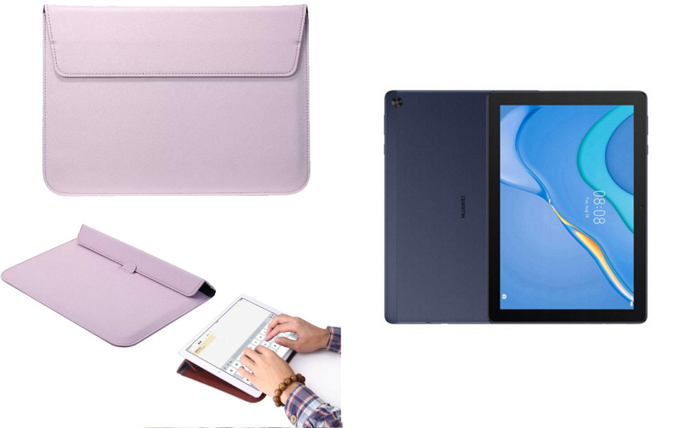 Чохол-конверт VitoCase для Huawei MatePad T10, T10s, T10S (2nd Gen) , з функцією підставки для планшета Фіолетовий Київ - фото 1
