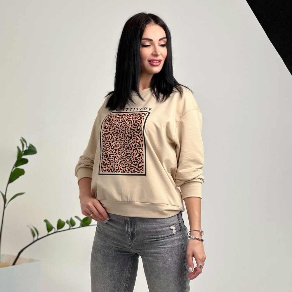 Женский демисезонный свитшот 