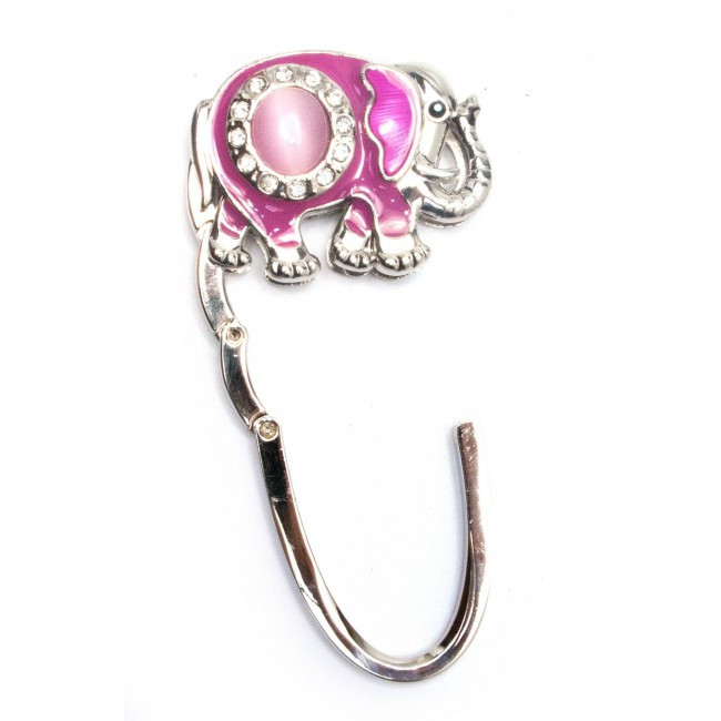 Сумкотримач для жіночої сумочки рожевий Слон-Замок Київ - фото 1