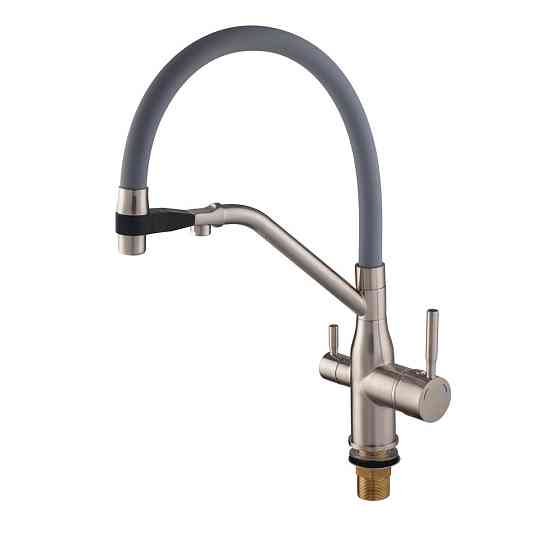 Змішувач для кухні MixxusPremium Gravity 021 SS COLOR REFL.GREY (MI6980) ( 27409 ) Харьков