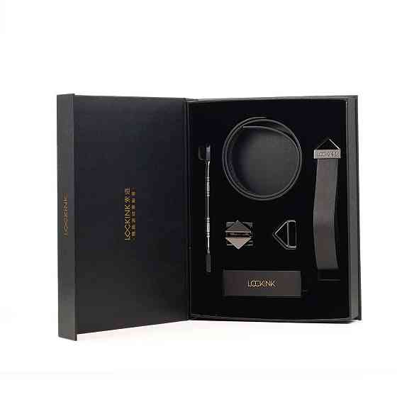 Поводок LOCKINK Tied Collar with Leash Set - Black Sex Aura Київ